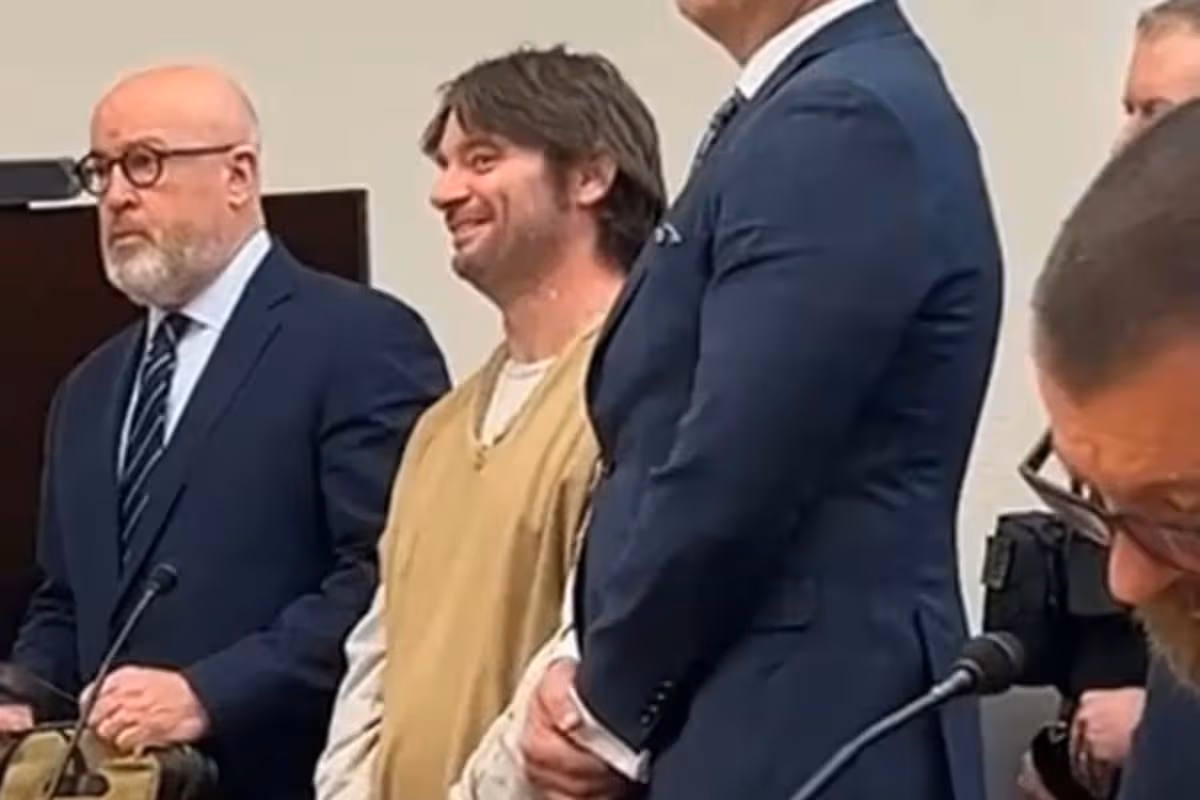 David Huff, 43, smirked in court as he confessed to the killings