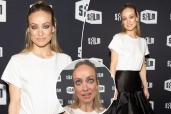 An image collage containing 3 images, Image 1 shows Olivia Wilde on opening night of the 69th San Francisco International Film Festival, Image 2 shows Olivia Wilde on the red carpet at the 2026 SFFILM Festival Opening Night, Image 3 shows Olivia Wilde, with wide eyes and a white shirt, on the red carpet for "The Invite" at the San Francisco International Film Festival
