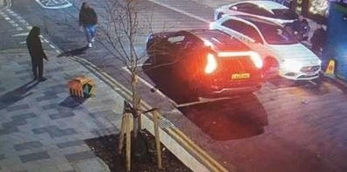 Several shots were fired from a black Kia Niro
