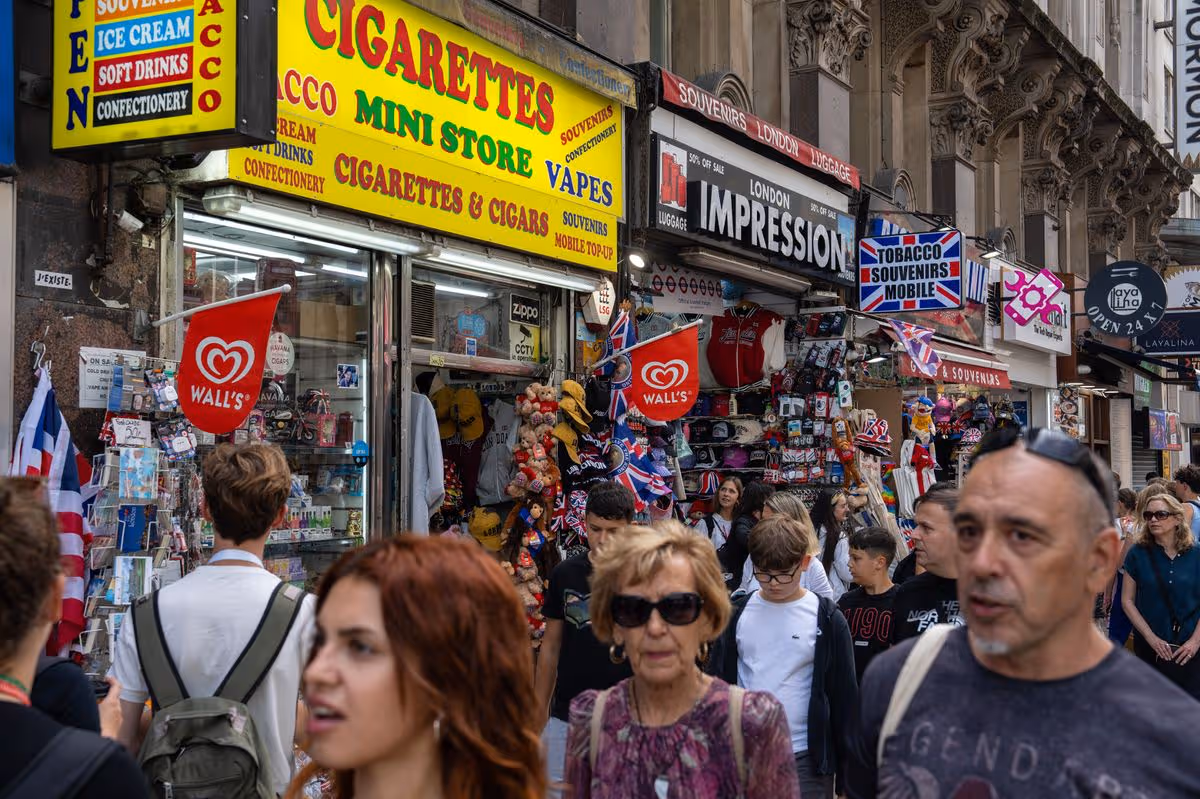 A new report has revealed significant links between American Candy shops and organised crime (file photo)