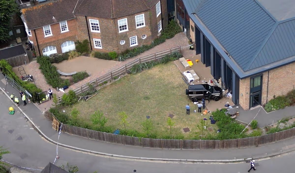 A photo of the incident 