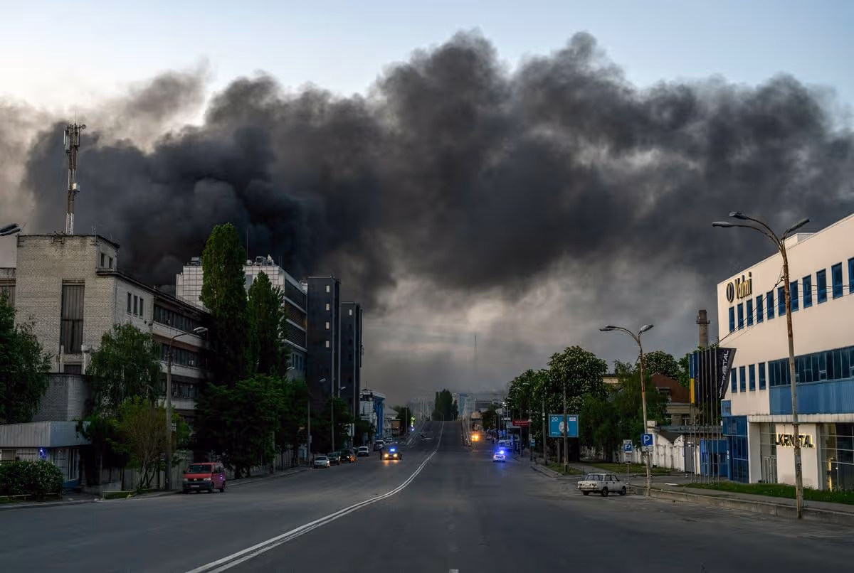 Kyiv under attack by Russian troops