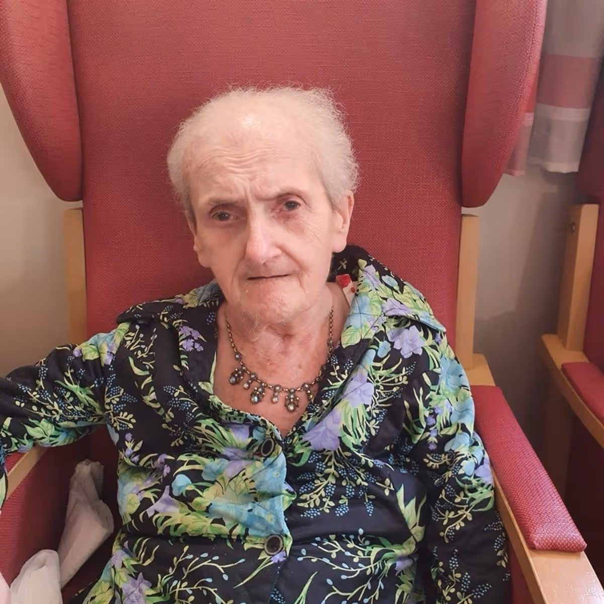 Rita Barnsley, who was targeted by a care home worker in a shocking case of financial abuse