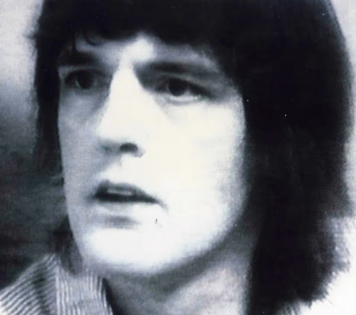 Black and white photo of Robert Maudsley