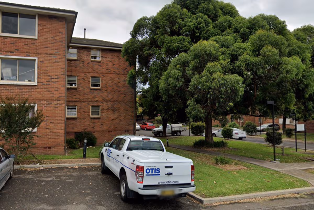 A man was set alight in an apartment block on Todd Street 