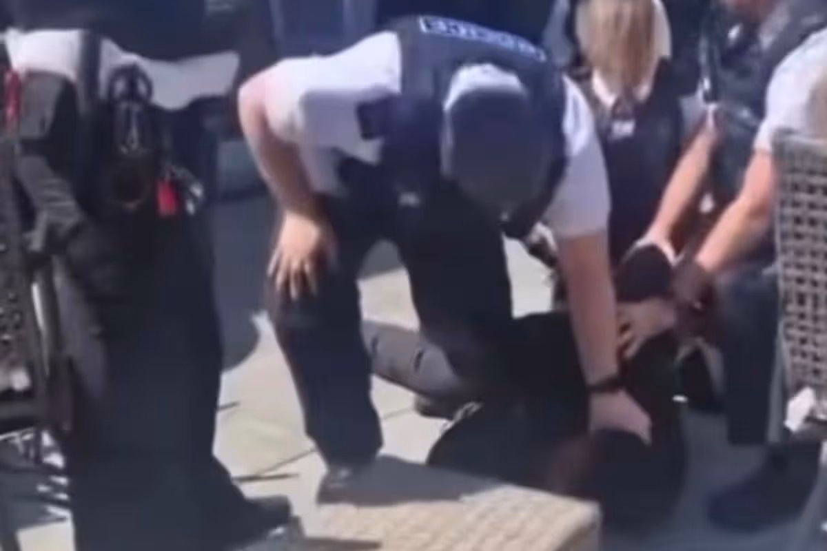 A complain has been made to Merseyside Police about the conduct of their officers during the arrest