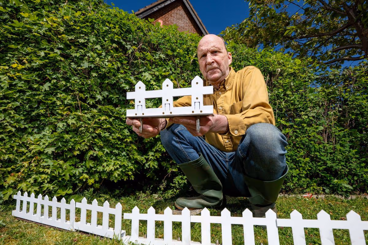 Kevin Pringle at his home in Milton Keynes
