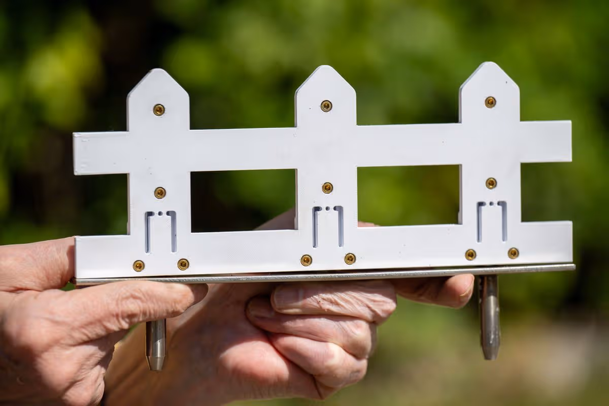 It looks much like a normal garden fence