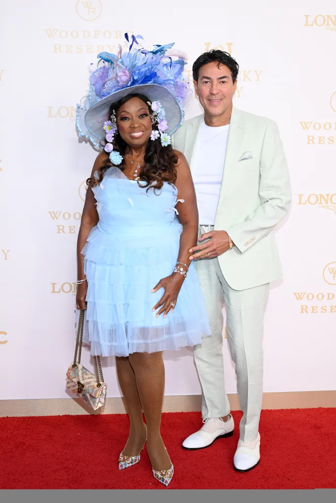 Star Jones and Ricardo Lugo attend the Kentucky Derby