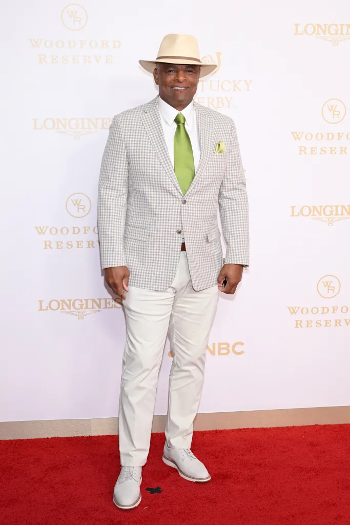 Warren Moon attends the Kentucky Derby