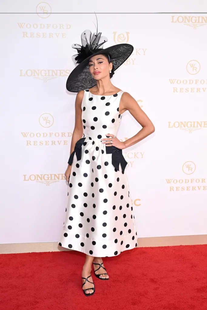 Nicole Scherzinger attends the Kentucky Derby