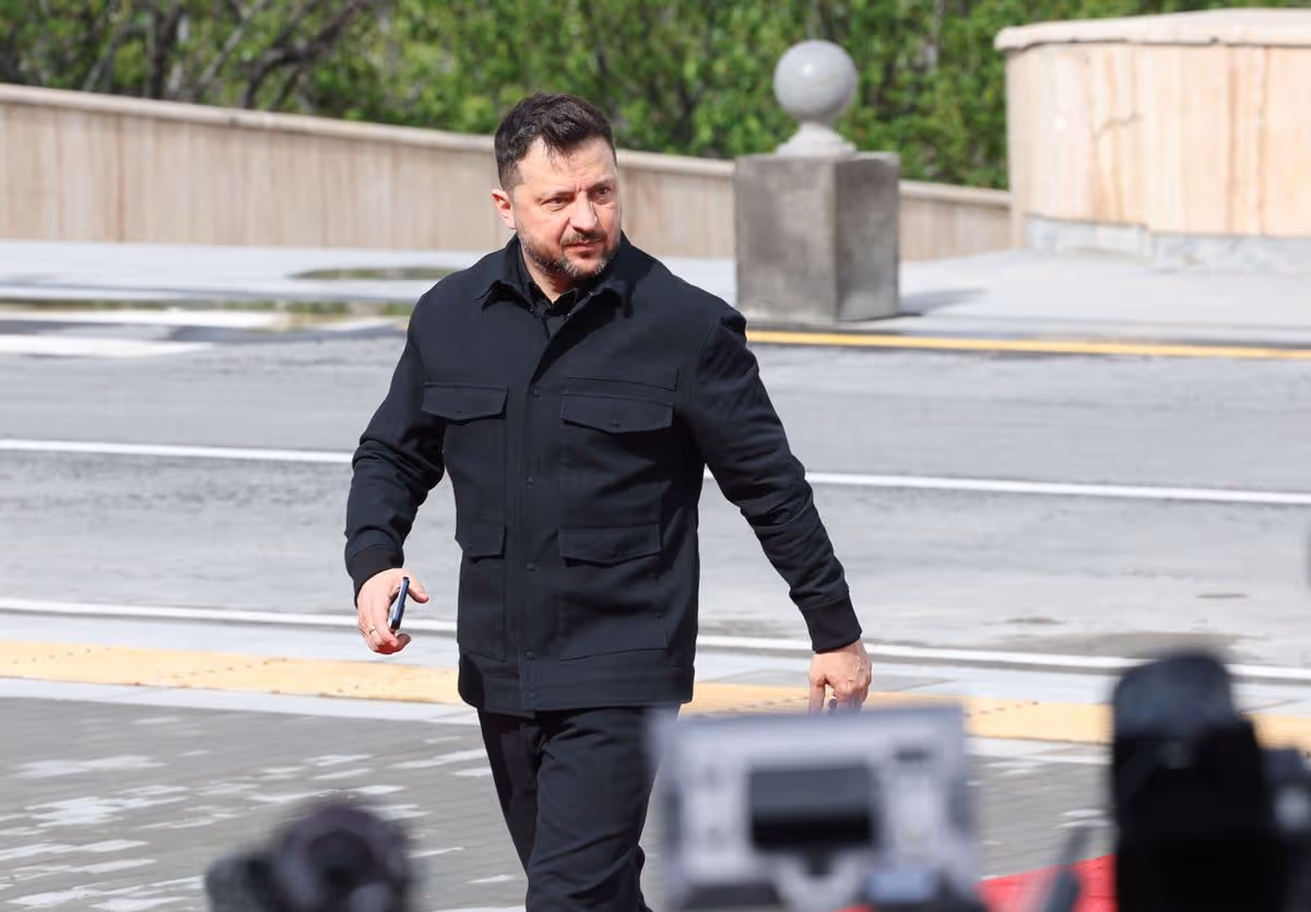 Ukraine's President Volodymyr Zelensky