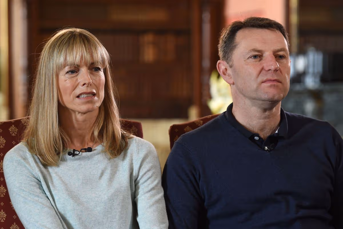 Madeleine's parents, Kate and Gerry McCann