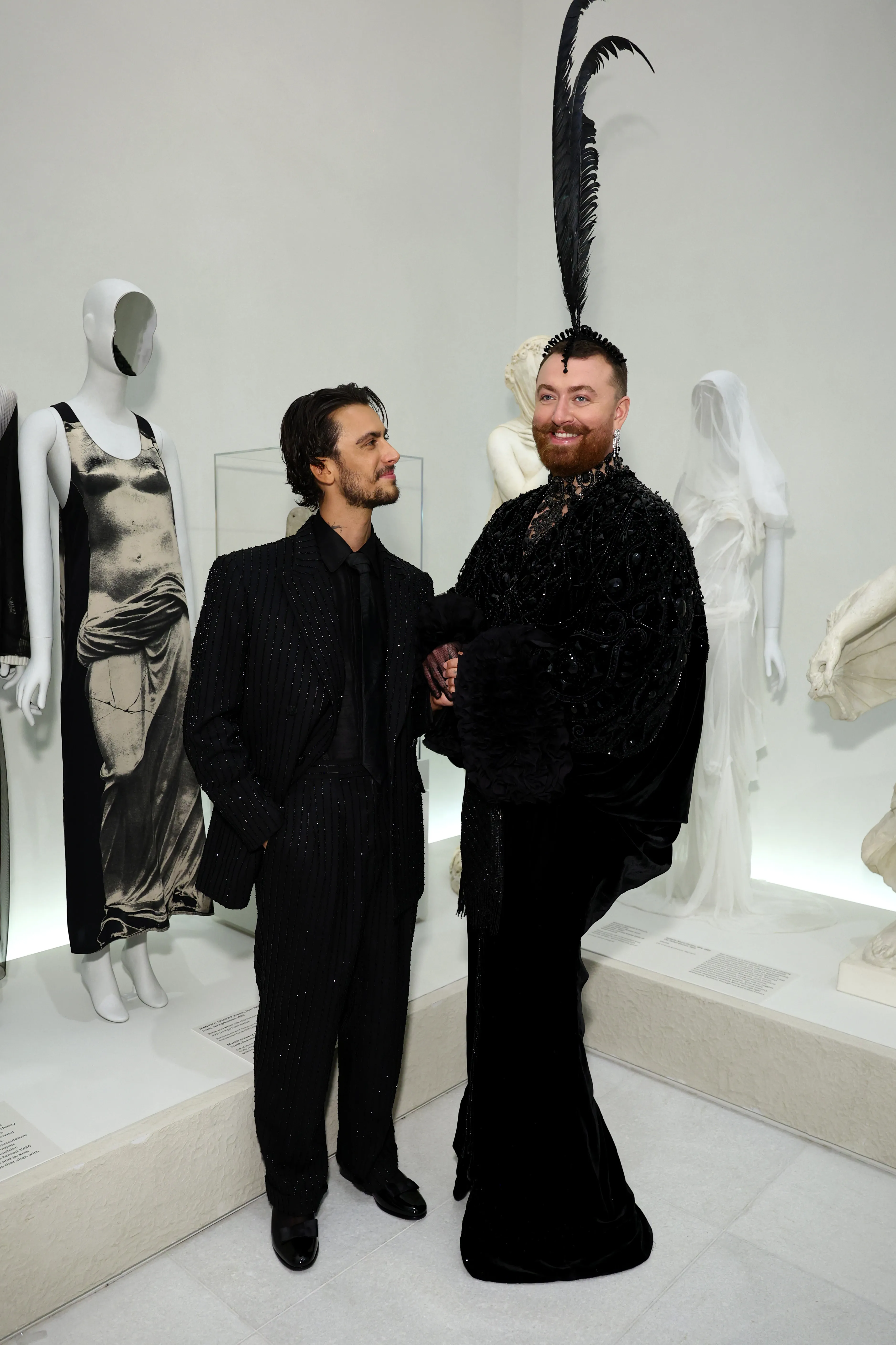 Christian Cowan and Sam Smith attend the 2026 Met Gala