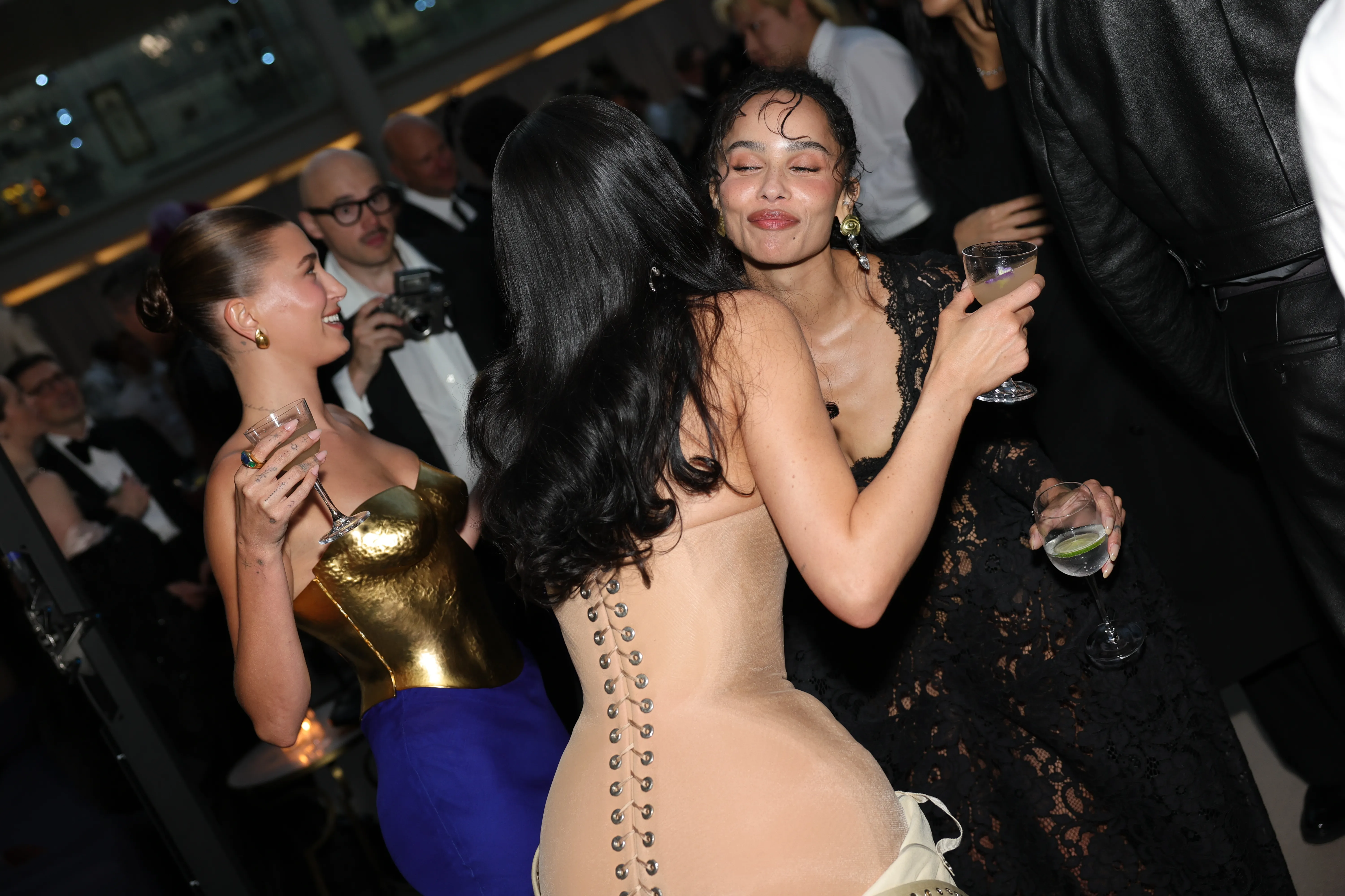 Hailey Bieber, Kylie Jenner and Zoë Kravitz attend the 2026 Met Gala