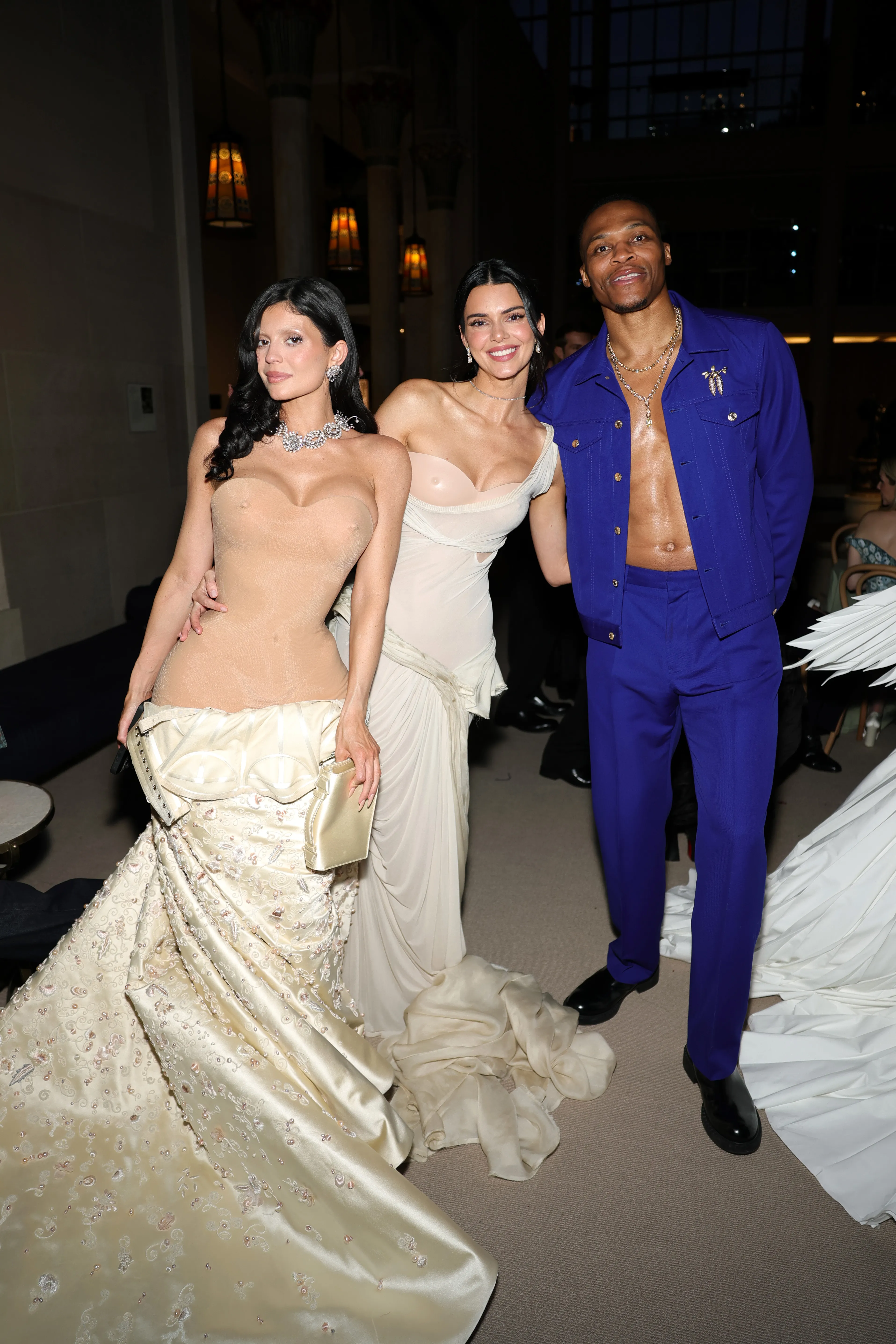 Kylie Jenner, Kendall Jenner and Russell Westbrook attend the 2026 Met Gala