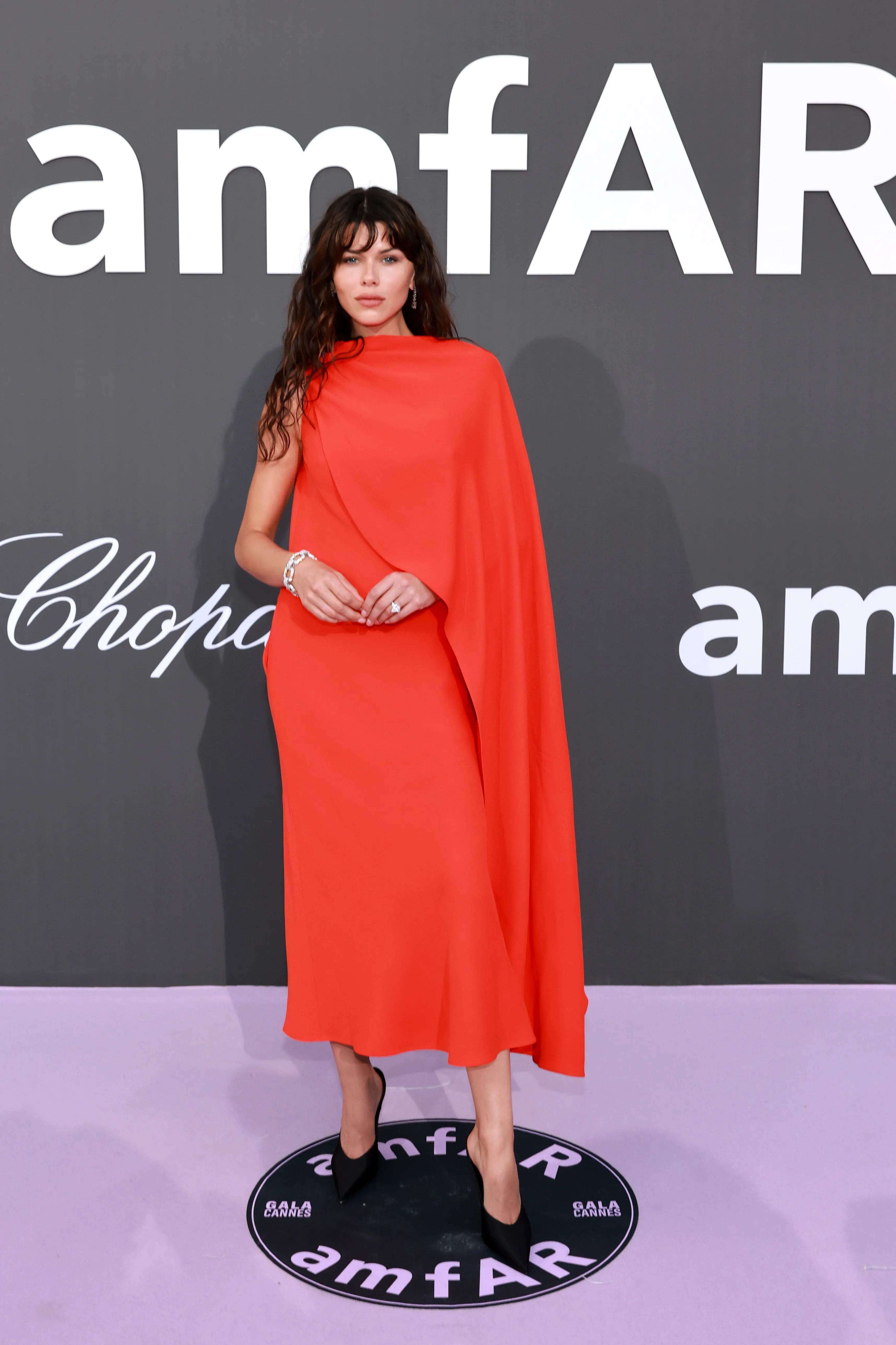 Georgia Fowler attends the amfAR Gala Cannes 2026 presented by Chopard at Hotel du Cap-Eden-Roc on May 21, 2026 in Cap d'Antibes, France.