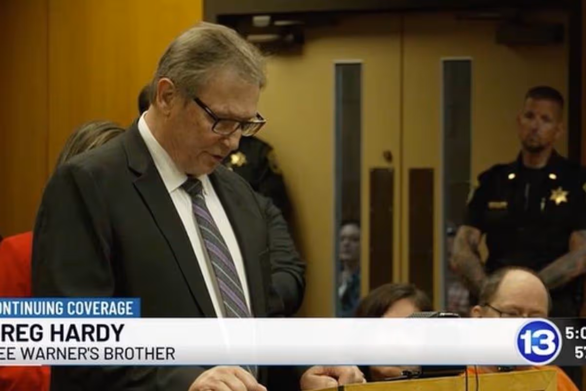 The victim's brother, Greg Gardy, testified in court