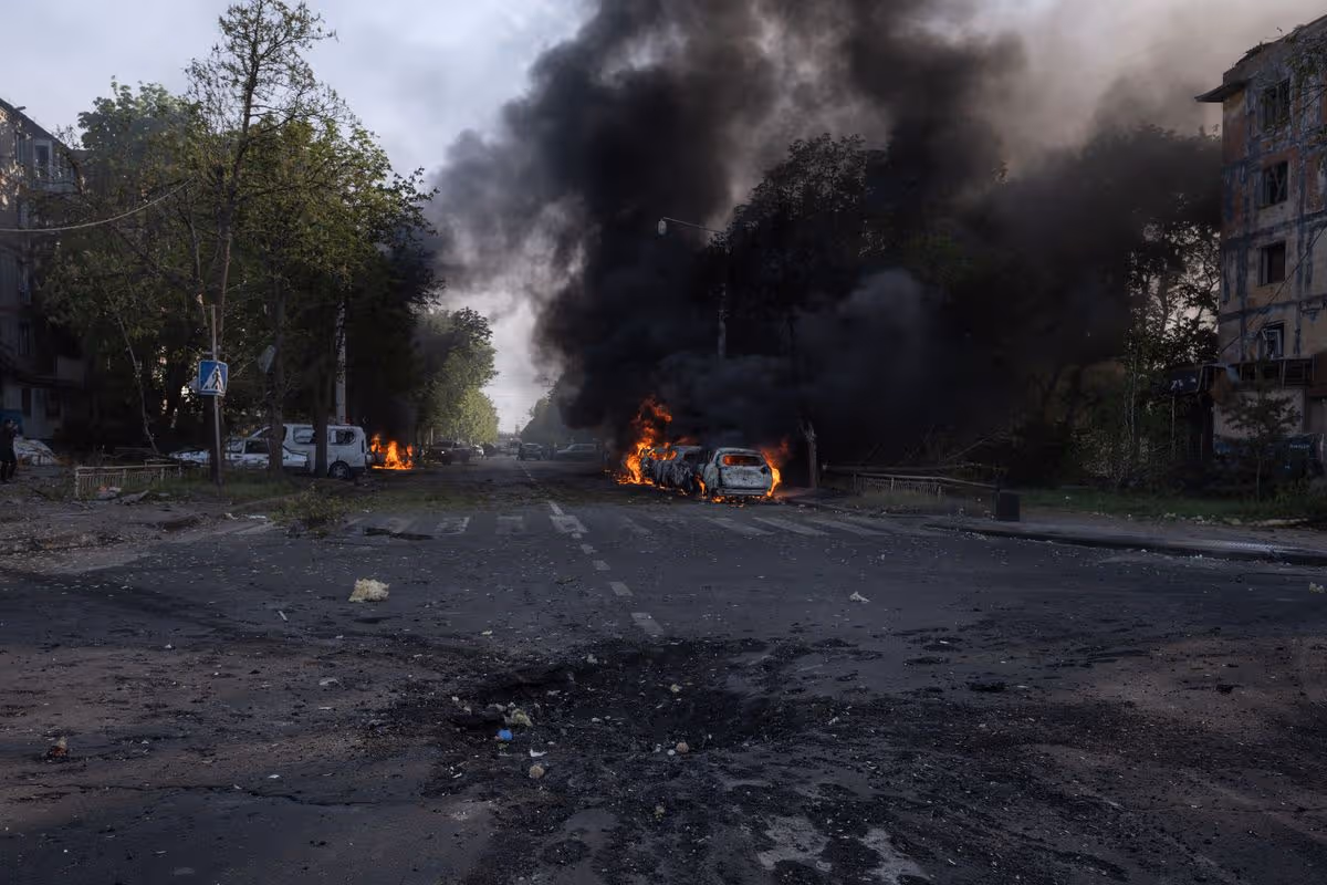 Russia attacks Kramatorsk, Ukraine