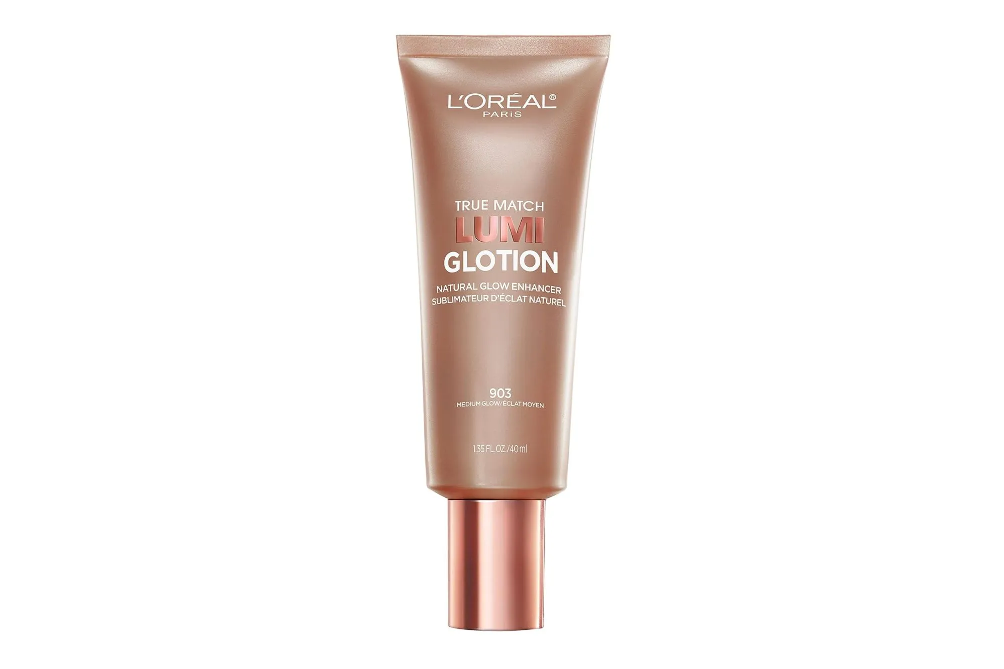 A bottle of highlighter from L'Oreal.