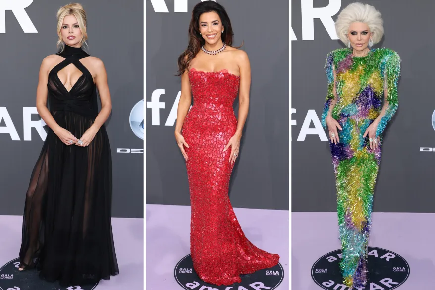 amfAR Gala Cannes 2026 red carpet: Brooks Nader, Eva Longoria, Lisa Rinna and more celebrities