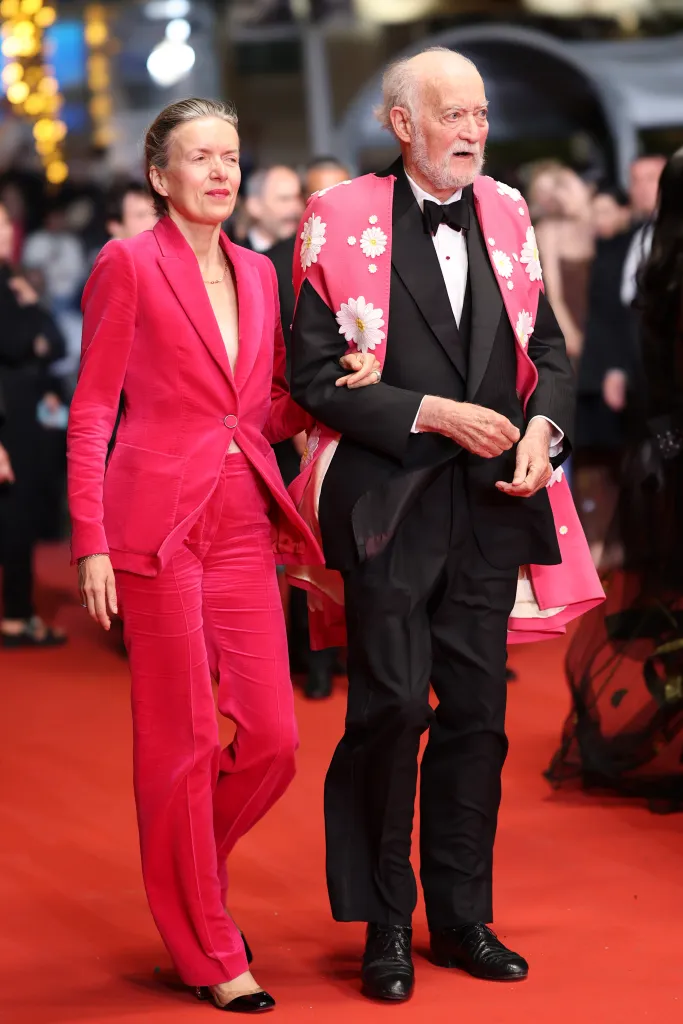 Anne-Marie Cahen-Salvador and Nicolas Seydoux attend the "Gentle Monster" screening during the 79th annual Cannes Film Festival