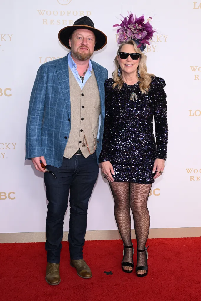 Derek Trucks and Susan Tedeschi attend the Kentucky Derby