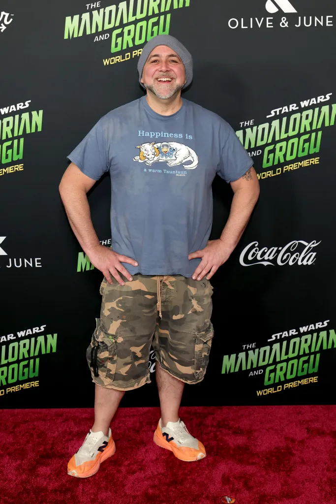 Duff Goldman attends the premiere of "The Mandalorian and Grogu"