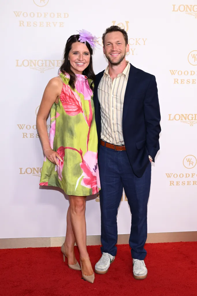 Hannah Blackwell and Phillip Phillips attend the Kentucky Derby