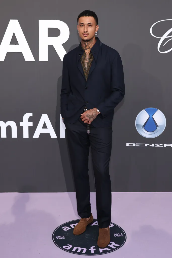 Kyle Kuzma attends the amfAR Gala Cannes 2026 presented by Chopard at Hotel du Cap-Eden-Roc on May 21, 2026 in Cap d'Antibes, France.