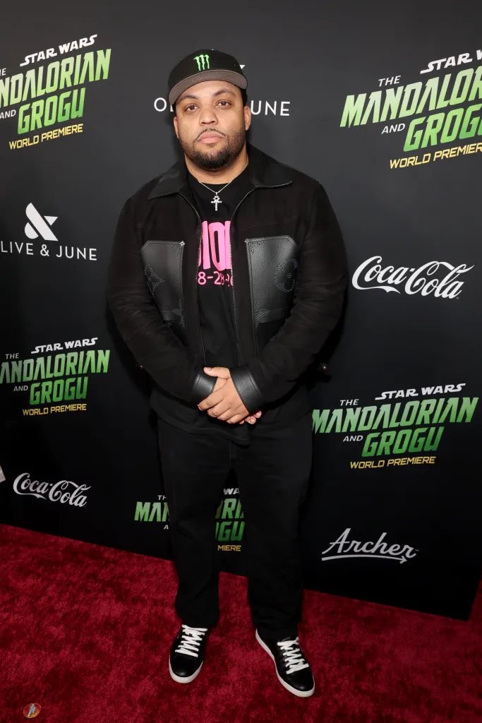 O'Shea Jackson Jr. attends the premiere of "The Mandalorian and Grogu"