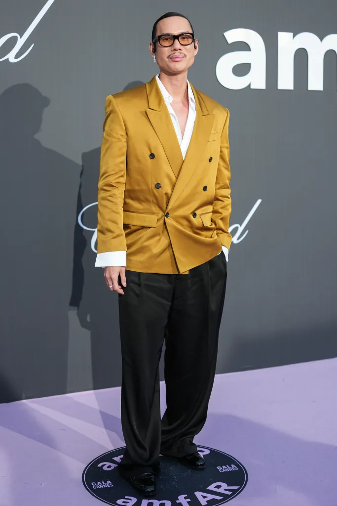 Patrick Ta attends the amfAR Gala Cannes 2026 presented by Chopard at Hotel du Cap-Eden-Roc on May 21, 2026 in Cap d'Antibes, France.