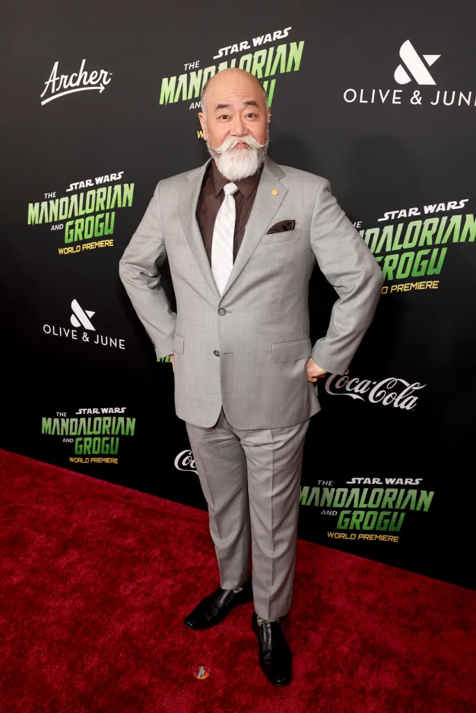 Paul Sun Hyung Lee attends the premiere of "The Mandalorian and Grogu"