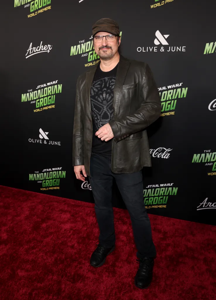 Robert Rodriguez attends the premiere of "The Mandalorian and Grogu"