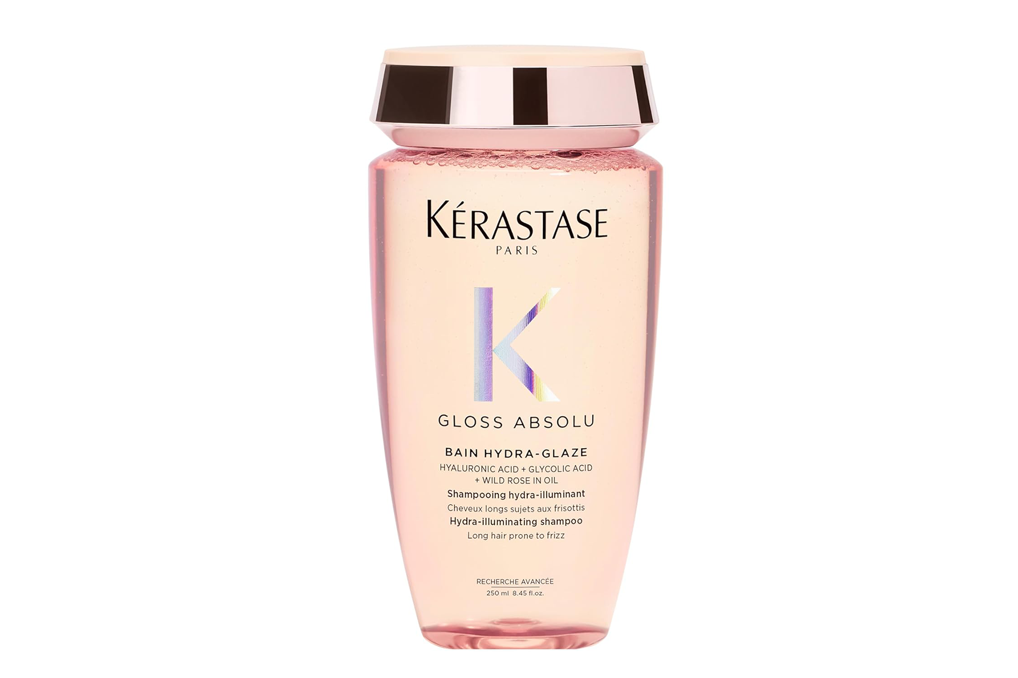 Kerastase Gloss Absolu Bain Hydra-Glaze illuminating shampoo.