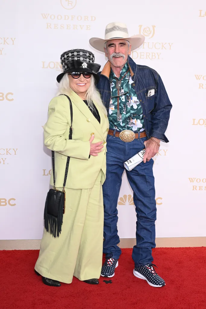 Tanya Tucker and Forrie J. Smith attend the Kentucky Derby
