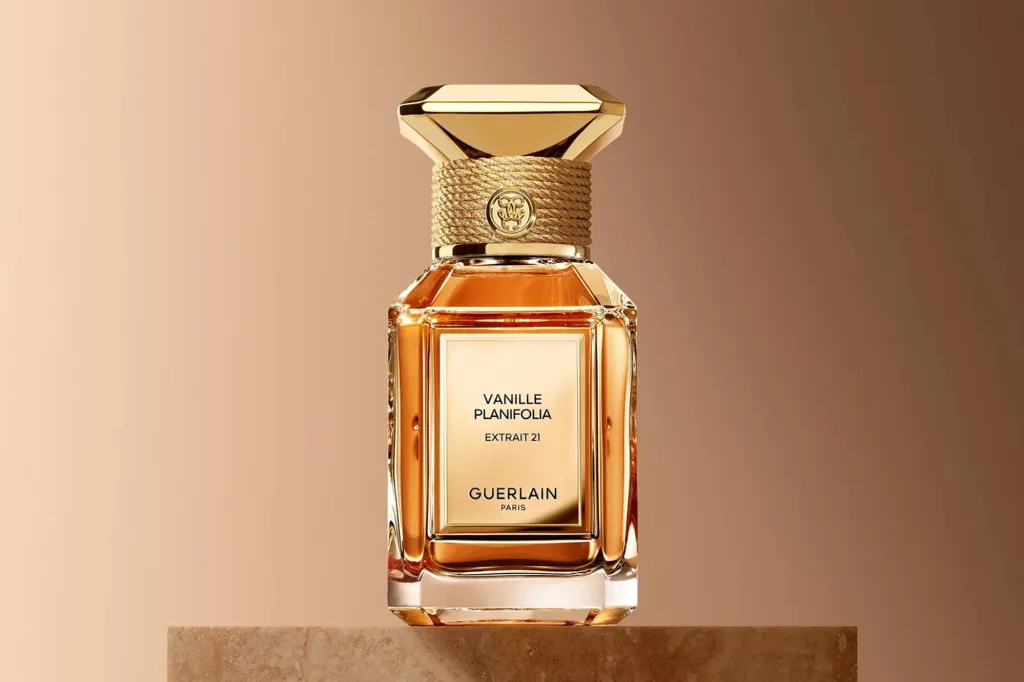 Guerlain Vanille Planifolia Extrait 21 fragrance bottle.