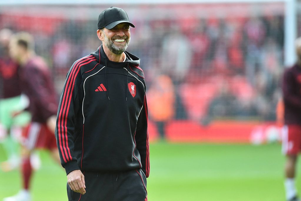 Former Liverpool manager Jurgen Klopp returned to Anfield on Saturday
