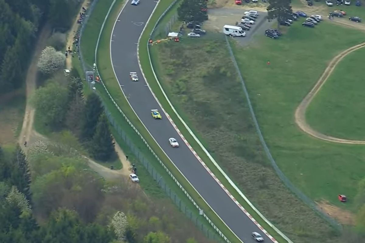 A driver has died following a multi-car collision at Nurburgring 
