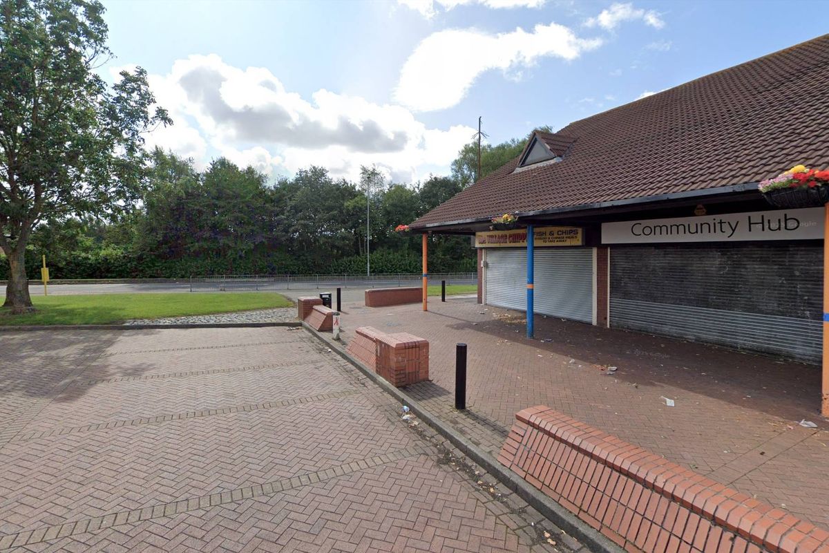 A man aged in his 50s was assaulted inside The Village Chippy off Leach Croft