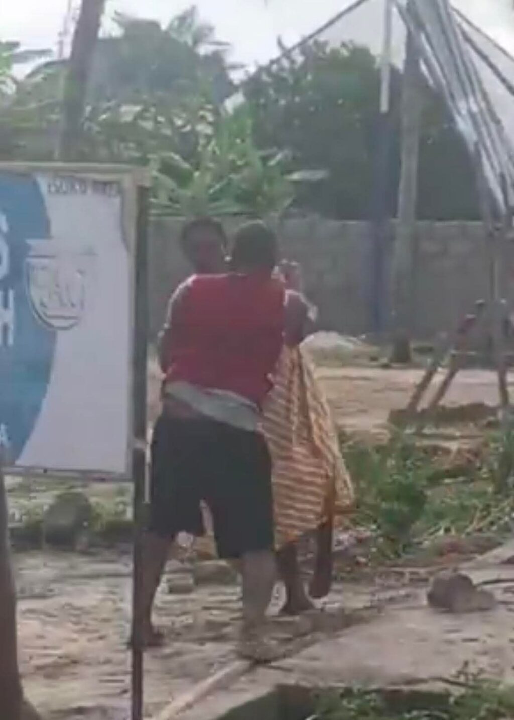 Outrage as video shows elderly man assaulting wife in Delta State community